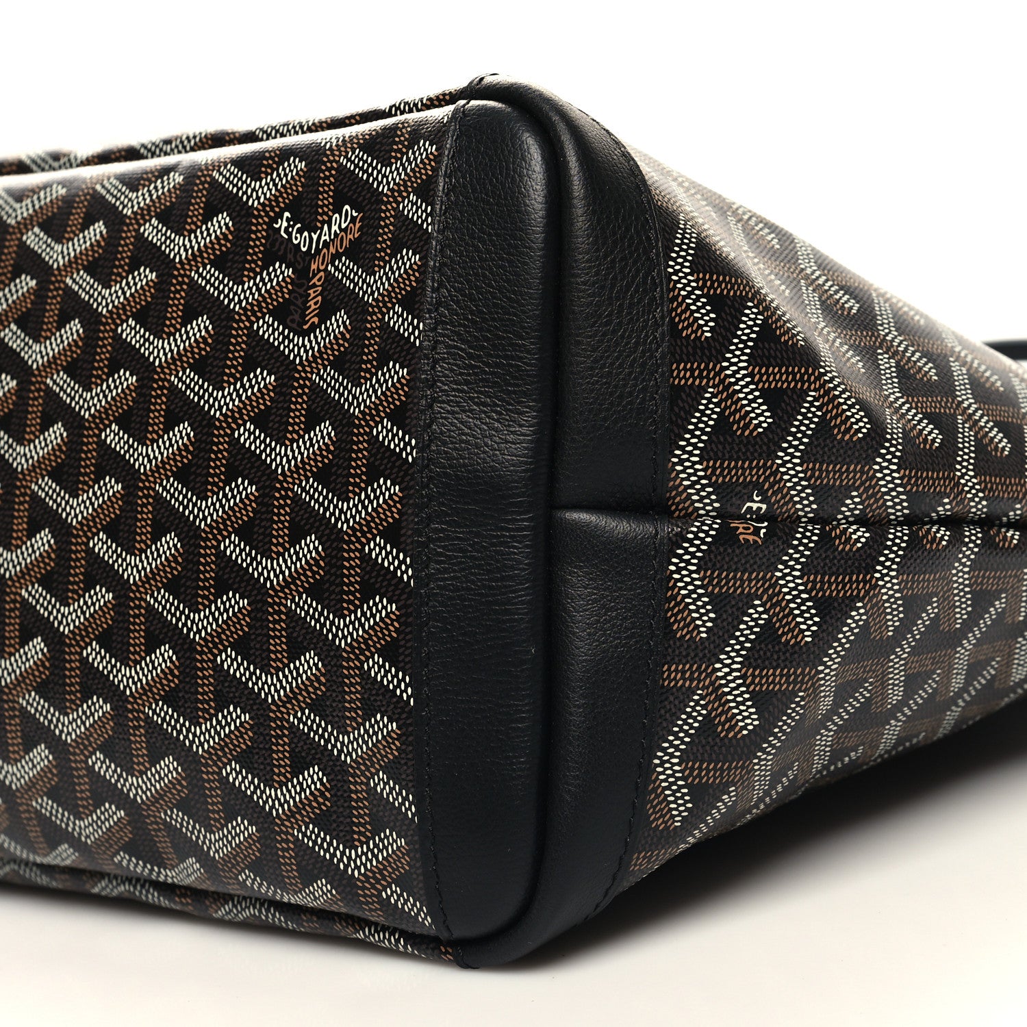 Goyard Goyardine Artois MM Black 9 of 9