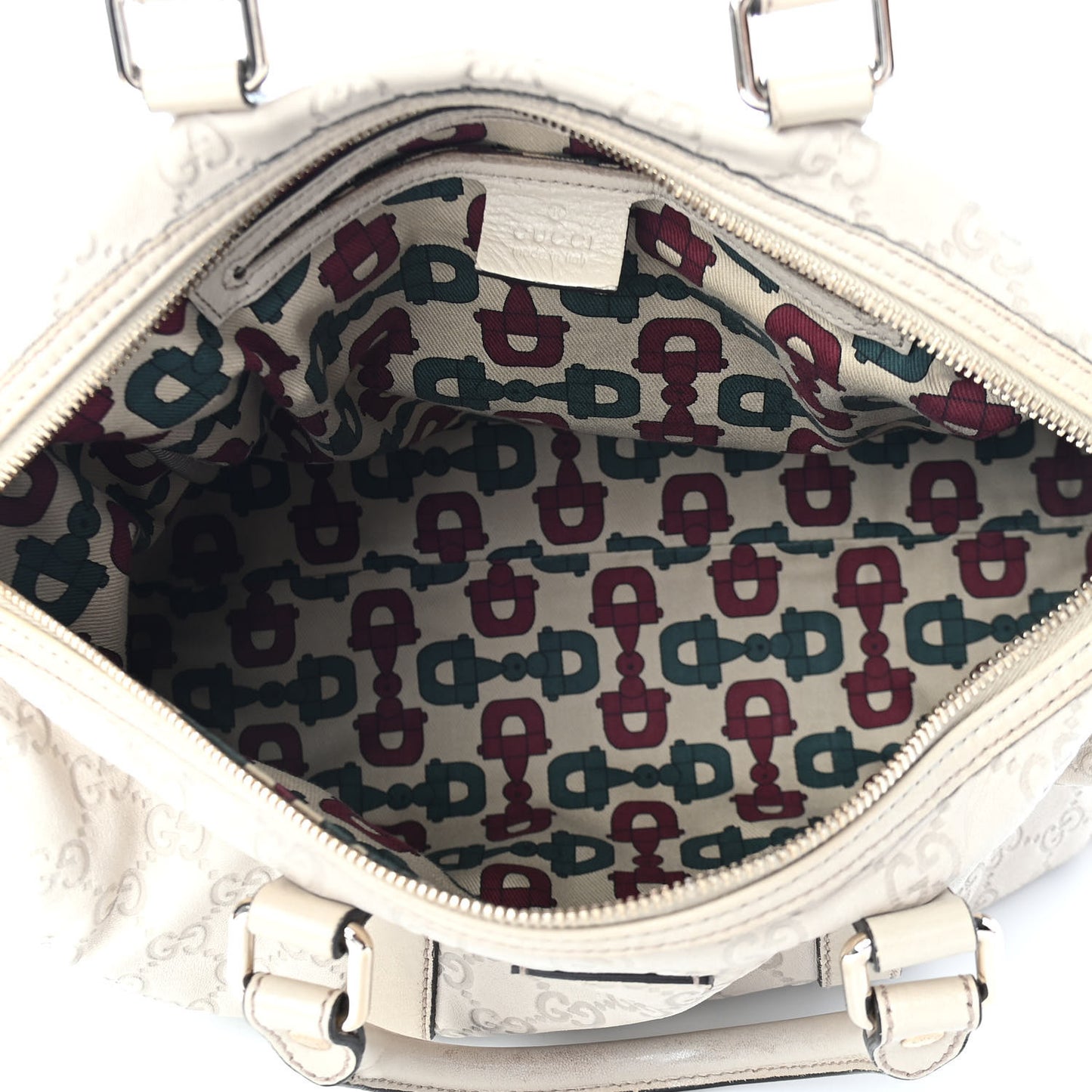 Guccissima Medium Joy Boston Off White