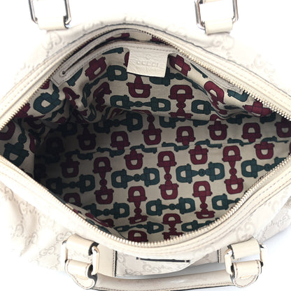 Gucci Guccissima Medium Joy Boston Off White 5 of 10