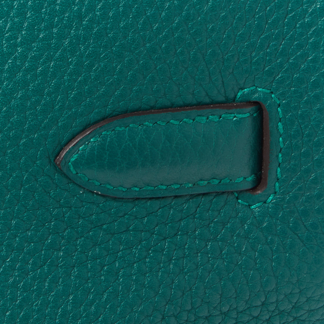 Taurillon Clemence Birkin 35 Malachite