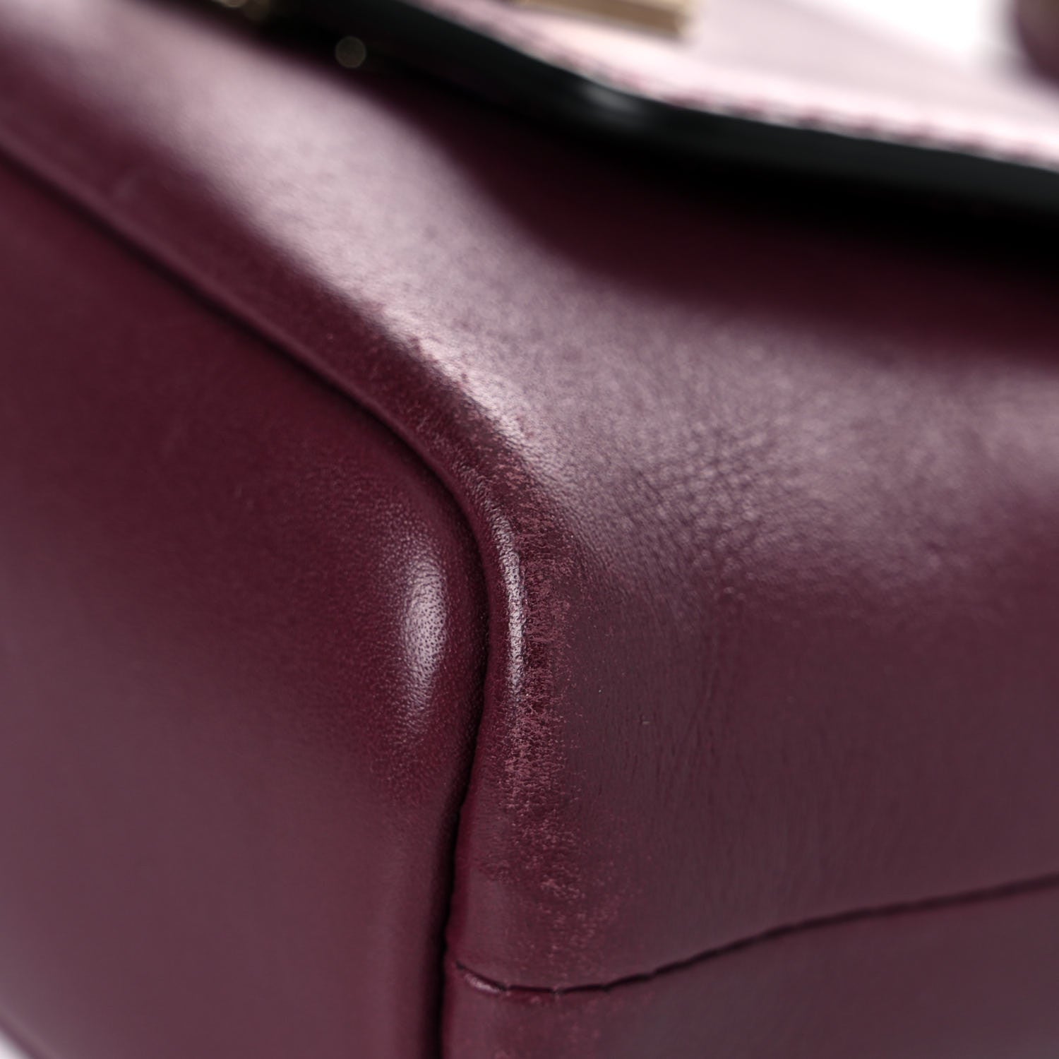 Valentino Garavani Vitello Small Rockstud Demilune Shoulder Bag Vinaccia 8 of 15