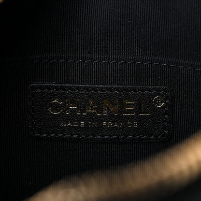 Chanel Calfskin Quilted Small Camera Case Black 6 of 11