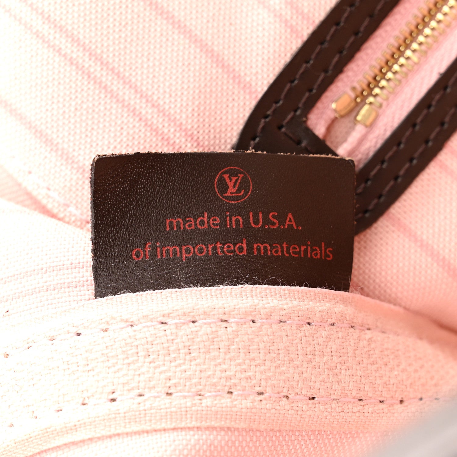 Louis Vuitton Damier Ebene Neo Neverfull MM Rose Ballerine 7 of 11