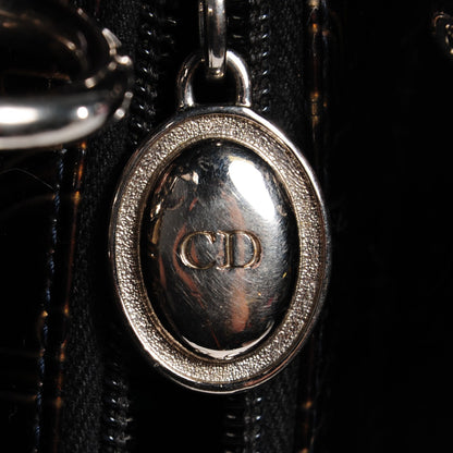 Christian Dior Patent Ultimate Medium Lady Dior Brown 5 of 8
