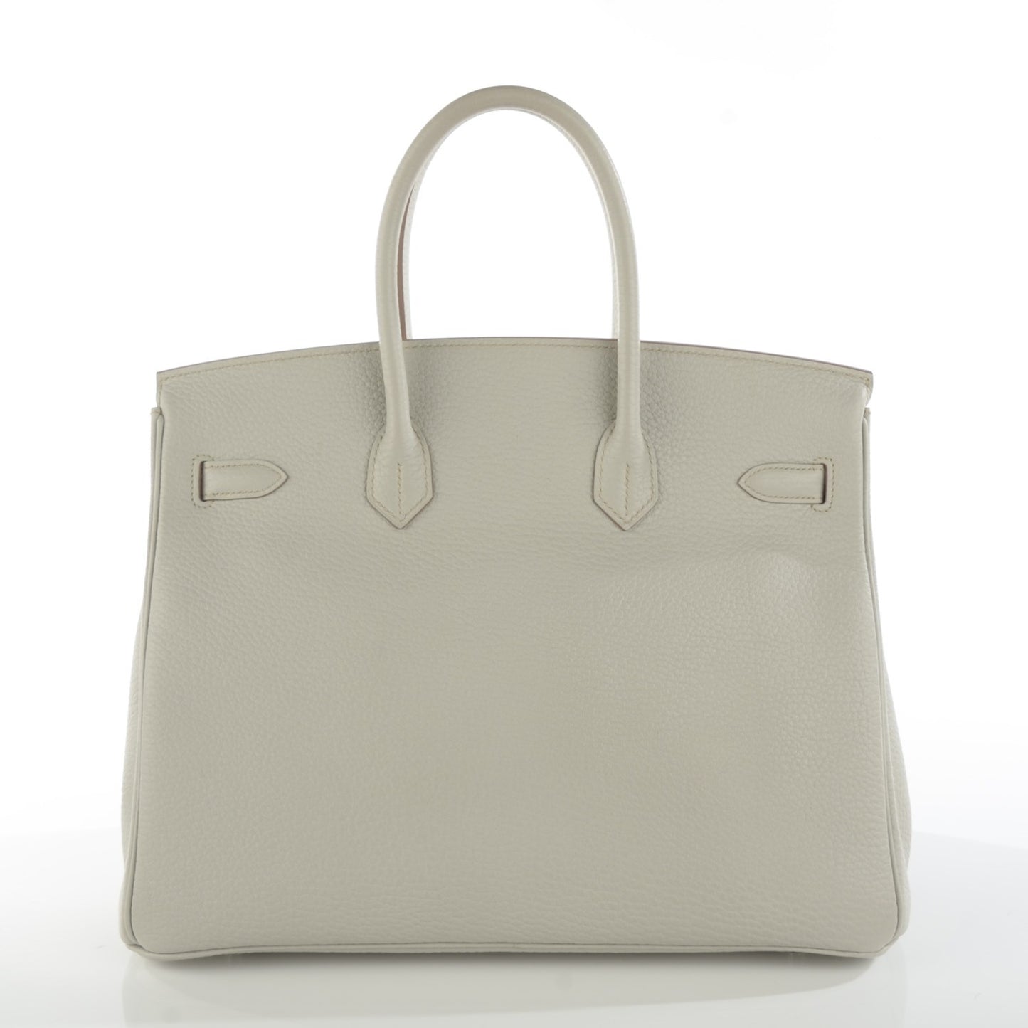 Taurillon Clemence Birkin 35 Gris Perle