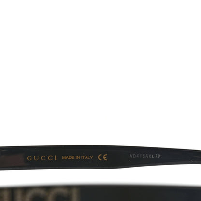 Gucci Crystal Square Frame GG Sunglasses GG0418S Black 6 of 8