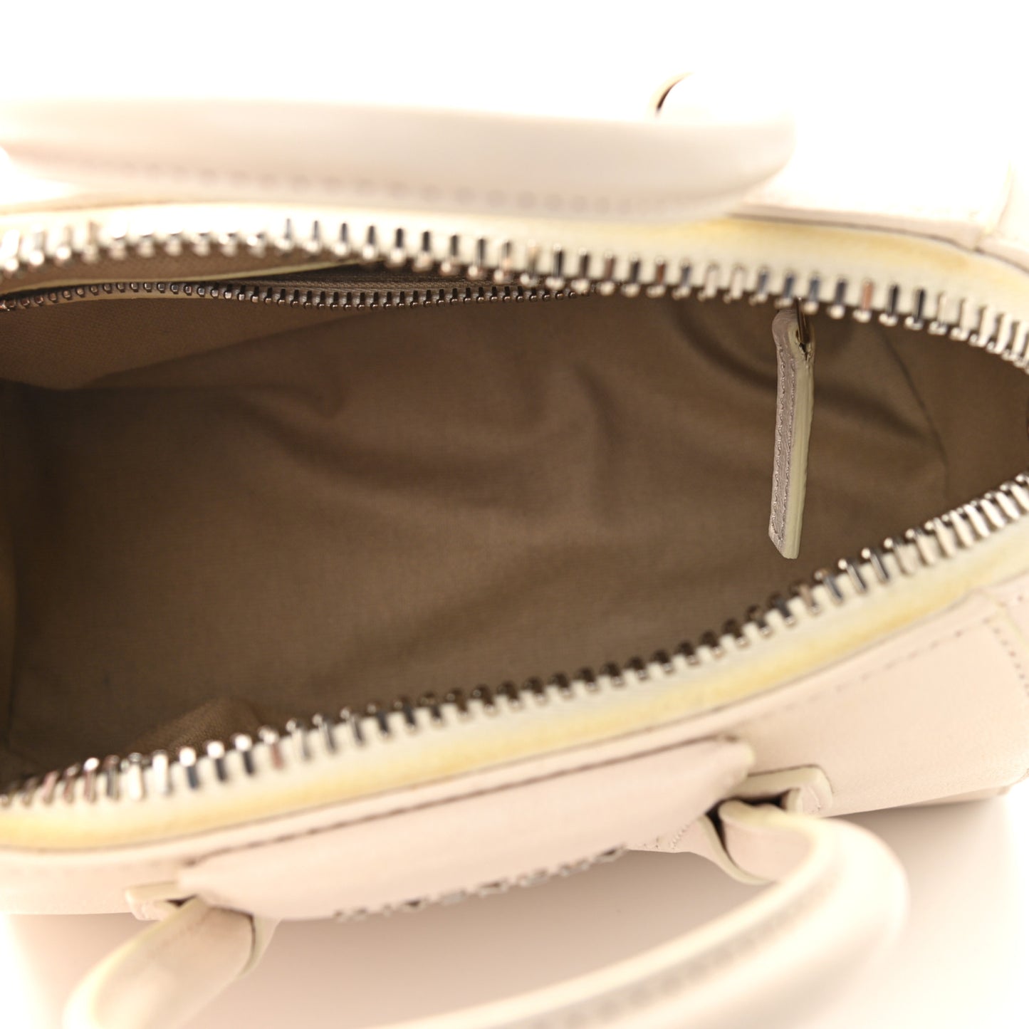 Sugar Goatskin Mini Antigona White