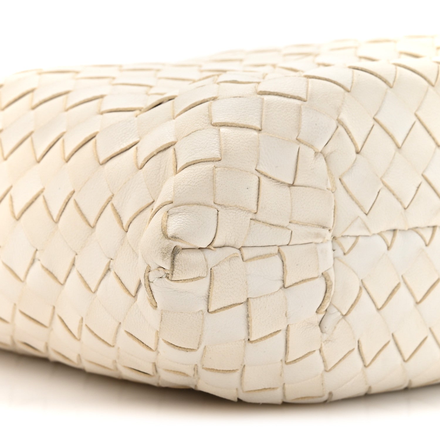 Bottega Veneta Nappa Intrecciato Small Capri Tote White 11 of 15