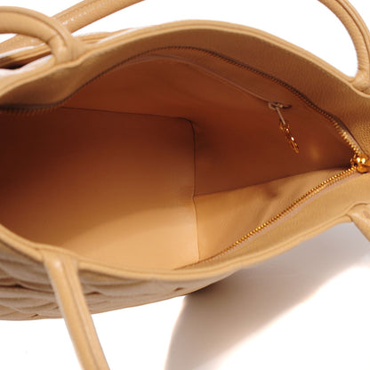 Chanel Caviar Quilted Medallion Tote Beige 5 of 8