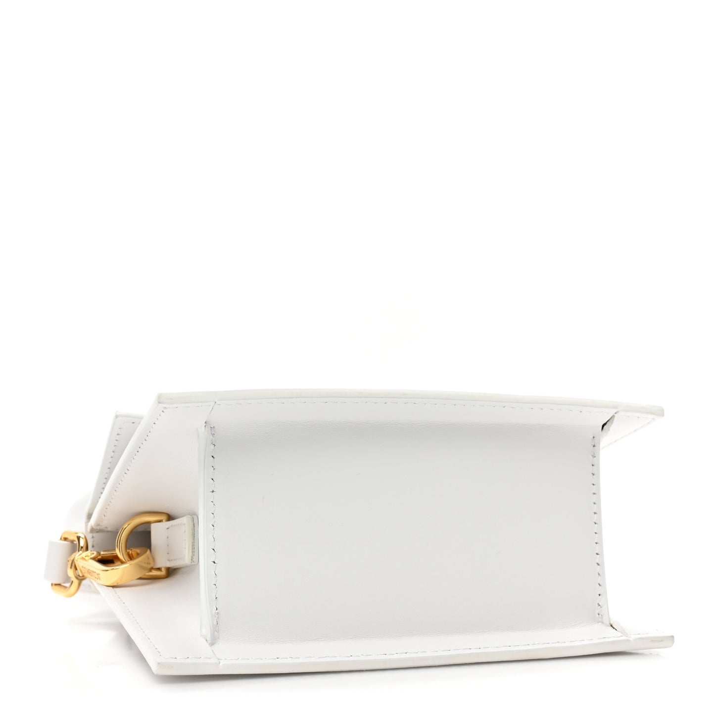 Smooth Calfskin Le Chiquito Moyen White