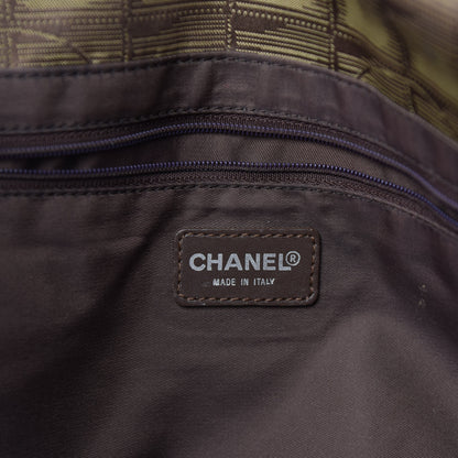 Chanel Nylon Medium Travel Tote Khaki 14 of 16