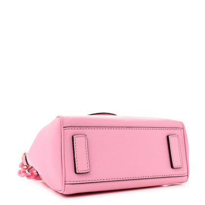 Versace Grained Calfskin Small La Medusa Top Handle Bag Pink 4 of 12