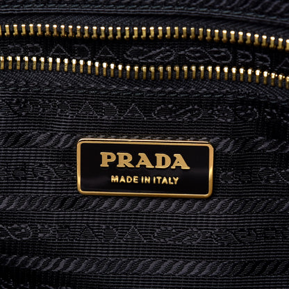 Prada Saffiano Lux Bowler Black 6 of 8