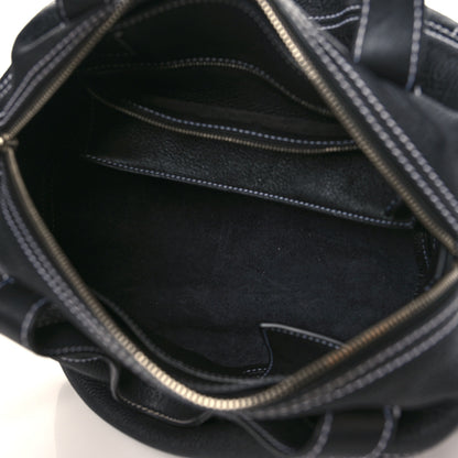 Balenciaga Calfskin Round Air Hobo Black 4 of 8