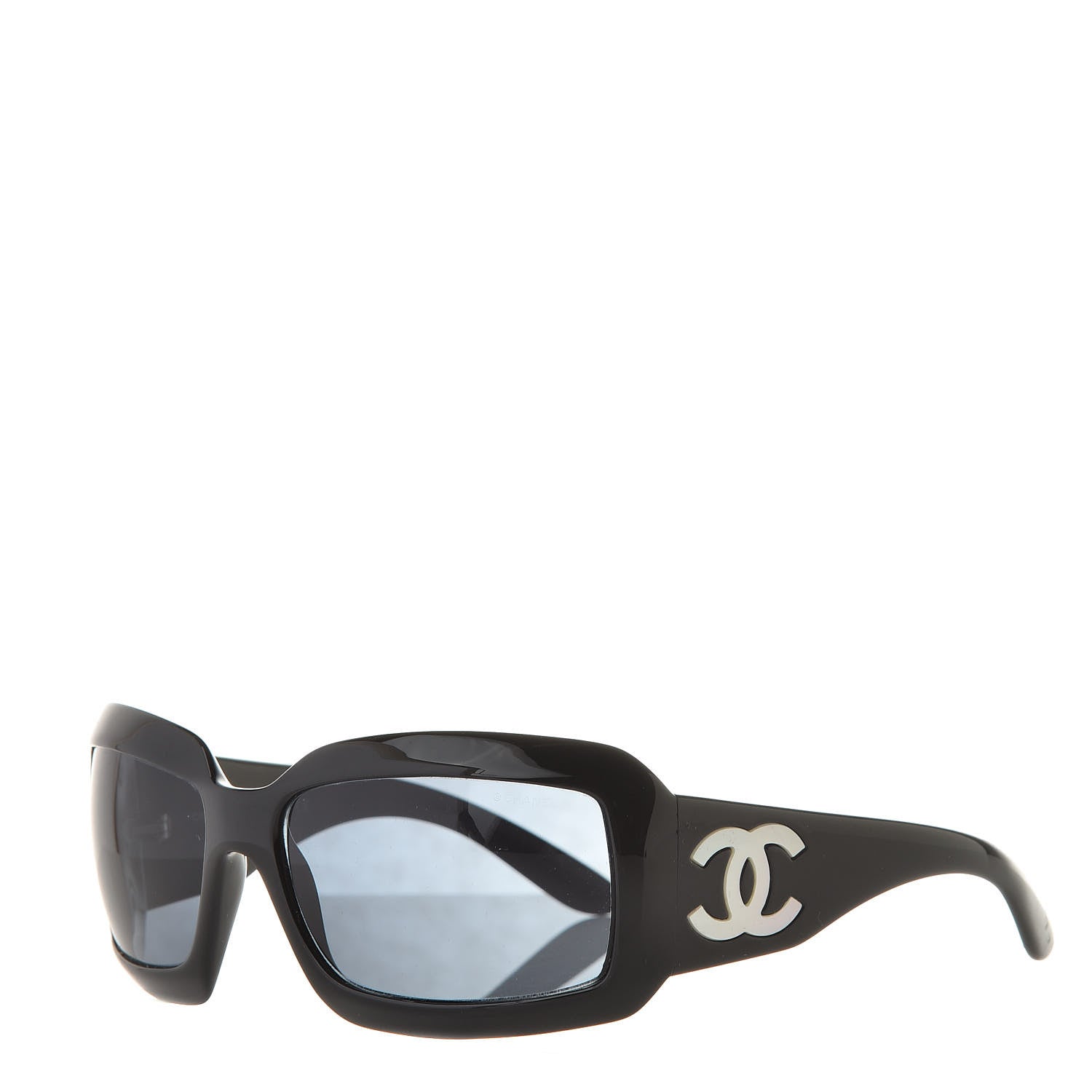 Chanel Mother of Pearl CC Sunglasses 5076-H Black 1 of 7