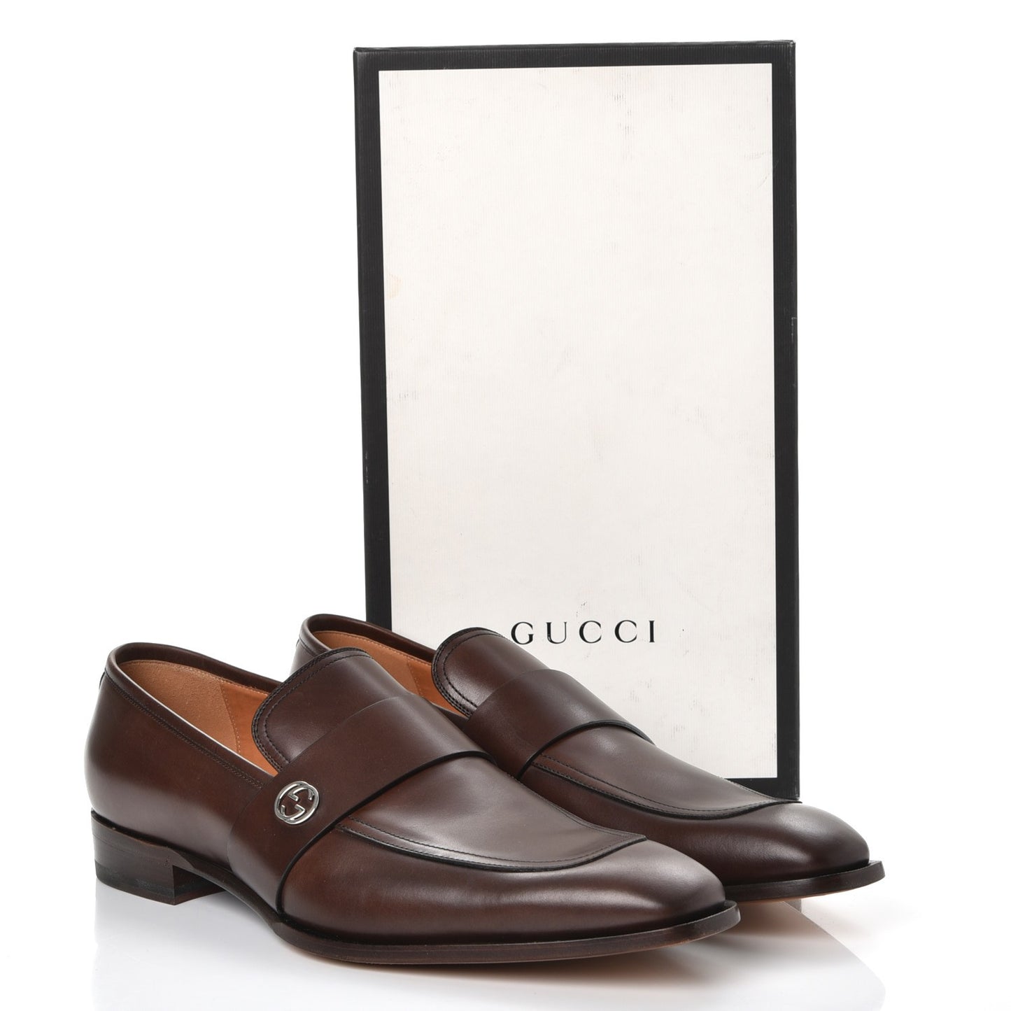 Spirit Calfskin Mens Broadwick Loafers 13 Cocoa