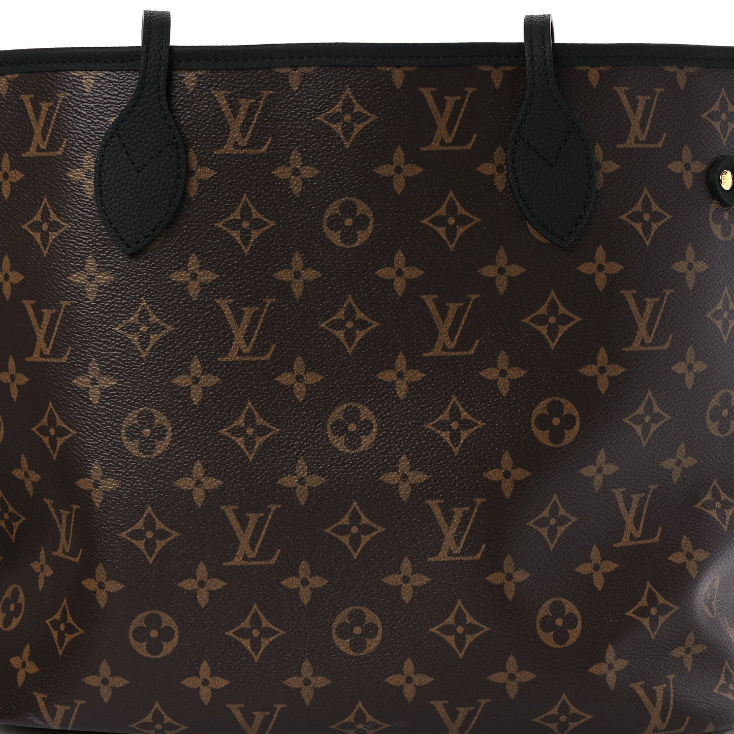 Monogram Calfskin Neo Neverfull Inside Out MM Black