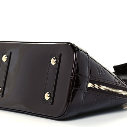 Louis Vuitton Vernis Alma BB Amarante 10 of 10