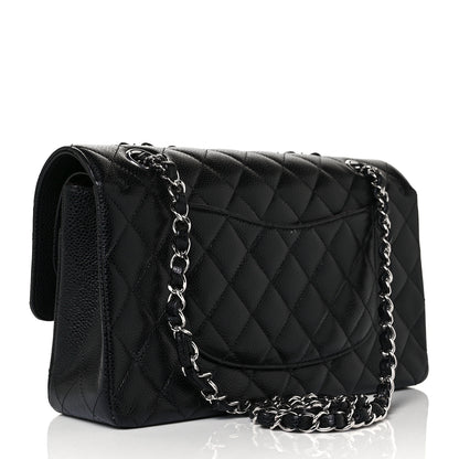 Chanel Caviar Quilted Medium Double Flap Black 5 of 21