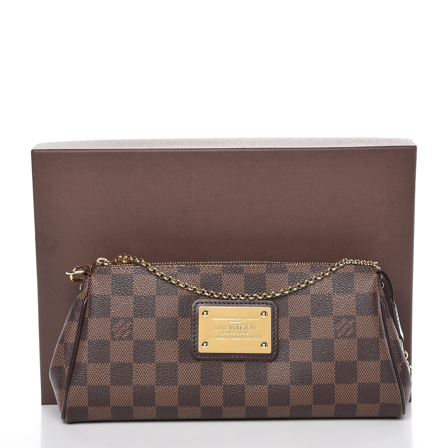 Damier Ebene Eva Clutch