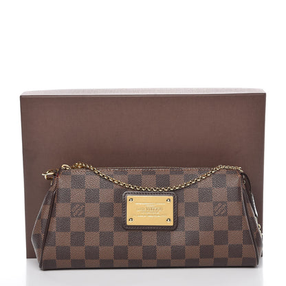 Louis Vuitton Damier Ebene Eva Clutch 8 of 8