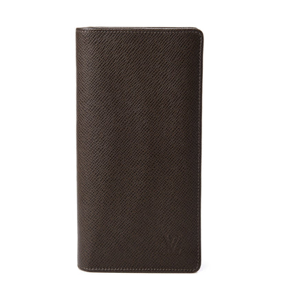 Louis Vuitton Taiga Brazza Wallet Grizzli 1 of 10