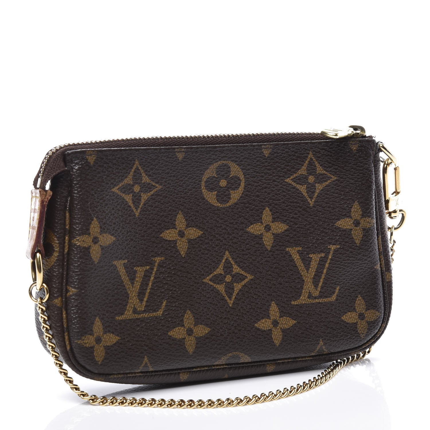 Louis Vuitton Monogram Mini Pochette Accessories 2 of 9