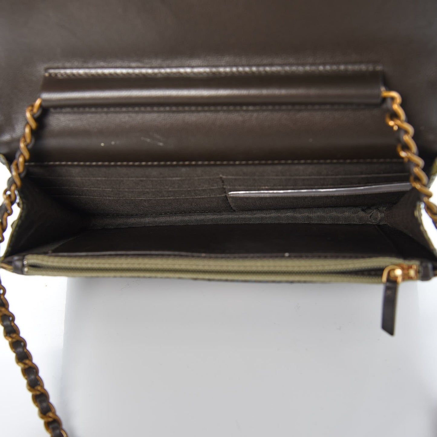 Metallic Python Boy Wallet On Chain WOC Green