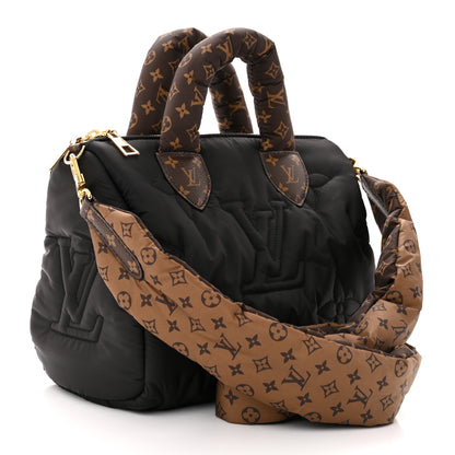Louis Vuitton Econyl Mini Monogram Pillow Speedy Bandouliere 25 Black 3 of 9
