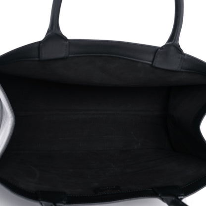 Christian Dior Calfskin Embossed Medium Book Tote Black 5 of 13