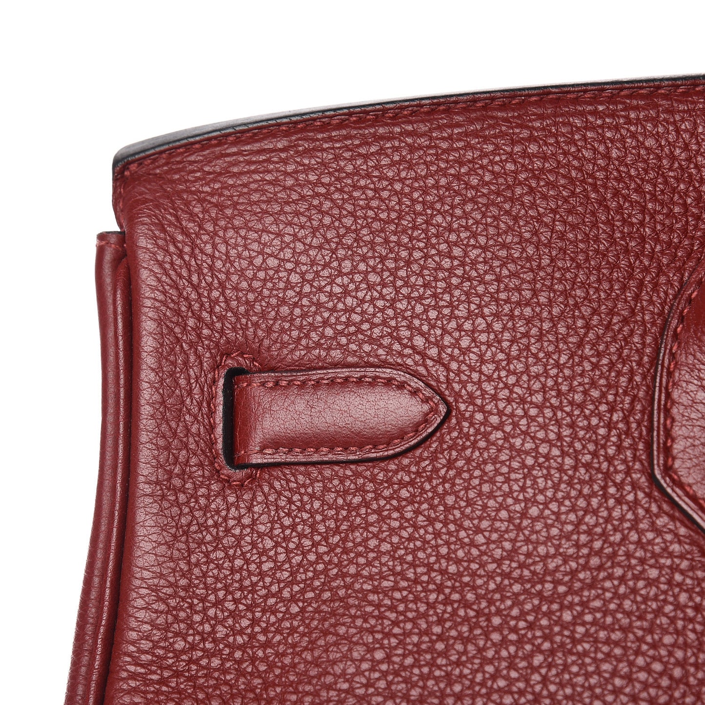 Taurillon Clemence Birkin 35 Rouge H