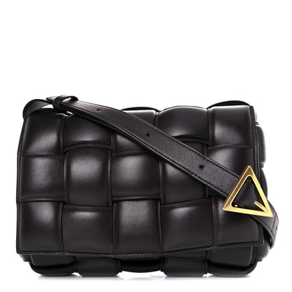 Bottega Veneta Paper Calfskin Maxi Intreccio Padded Cassette Crossbody Bag Fondant 1 of 10