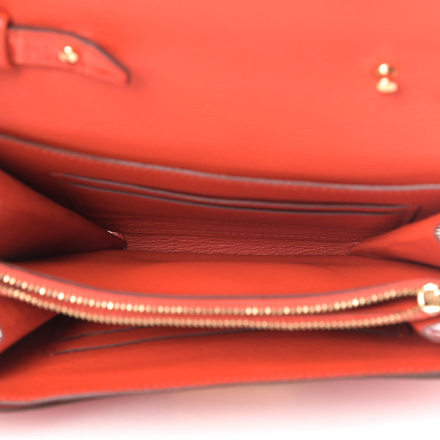 Shiny Alligator Mini Convoyeur Orange Poppy