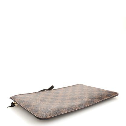 Louis Vuitton Damier Ebene Neverfull MM GM Pochette 4 of 8