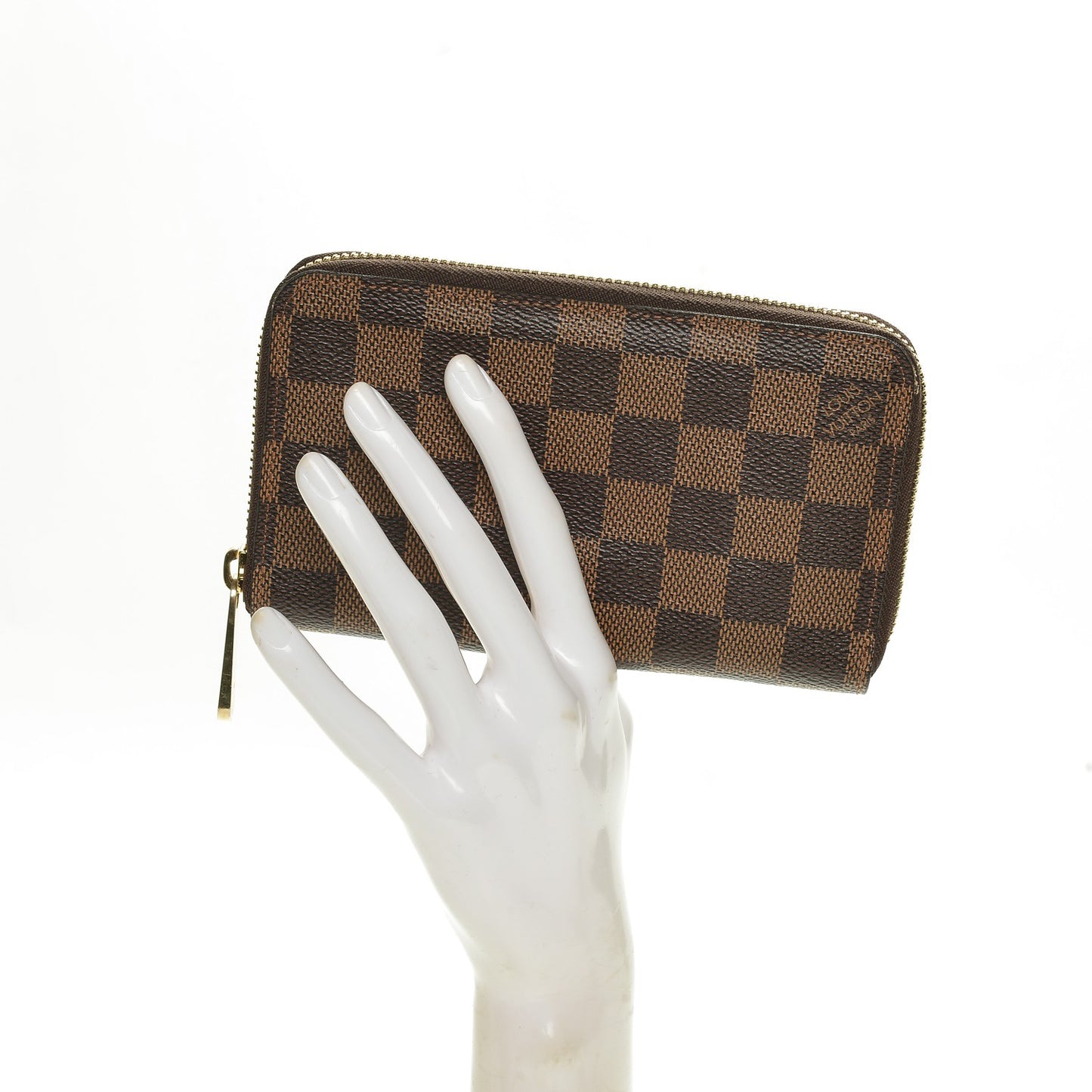Damier Ebene Zippy Compact Wallet