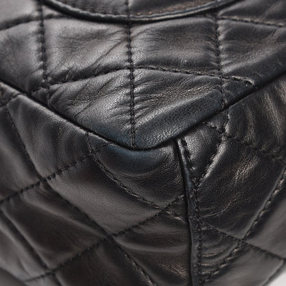 Chanel Lambskin Quilted Maxi Single Flap Black 11 of 14
