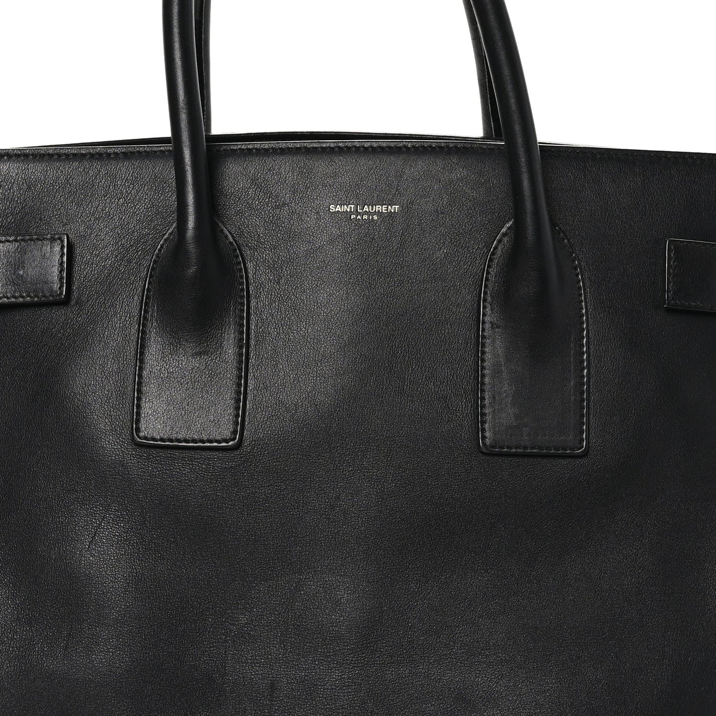 Calfskin Large Sac De Jour Carryall Black