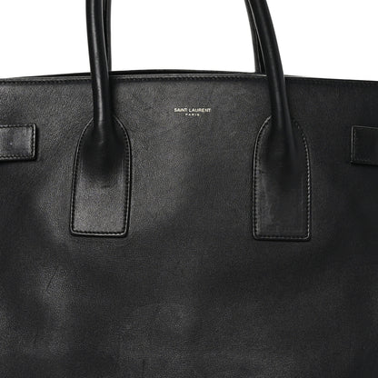 Saint Laurent Calfskin Large Sac De Jour Carryall Black 9 of 17