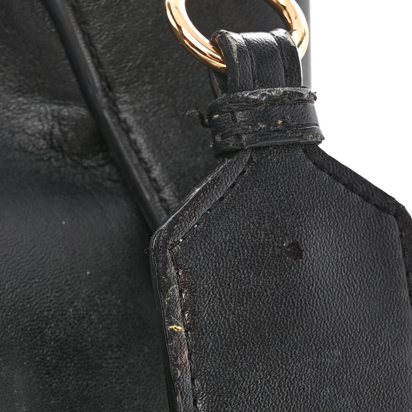 Eco Alter Nappa Perforated Logo Mini Crossbody Black