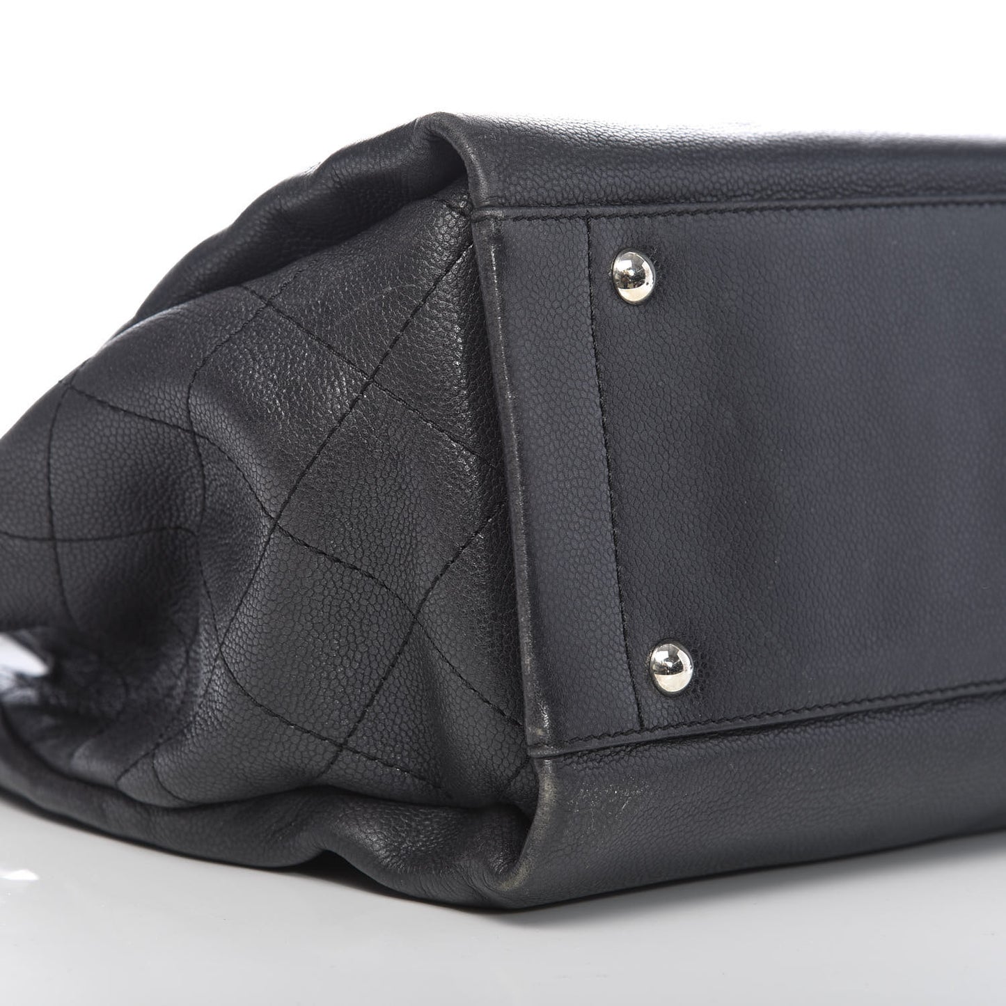 Caviar Executive Cerf Shopper Tote Black
