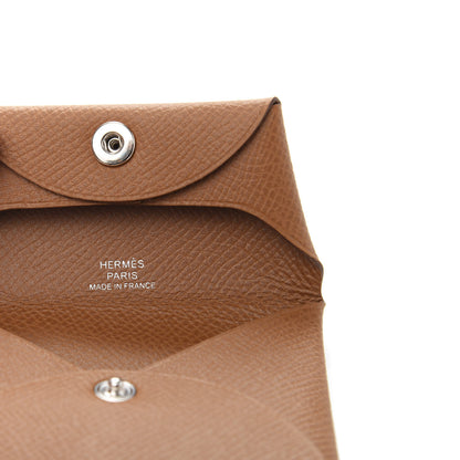 Hermes Epsom Bastia Coin Purse Gold 6 of 9