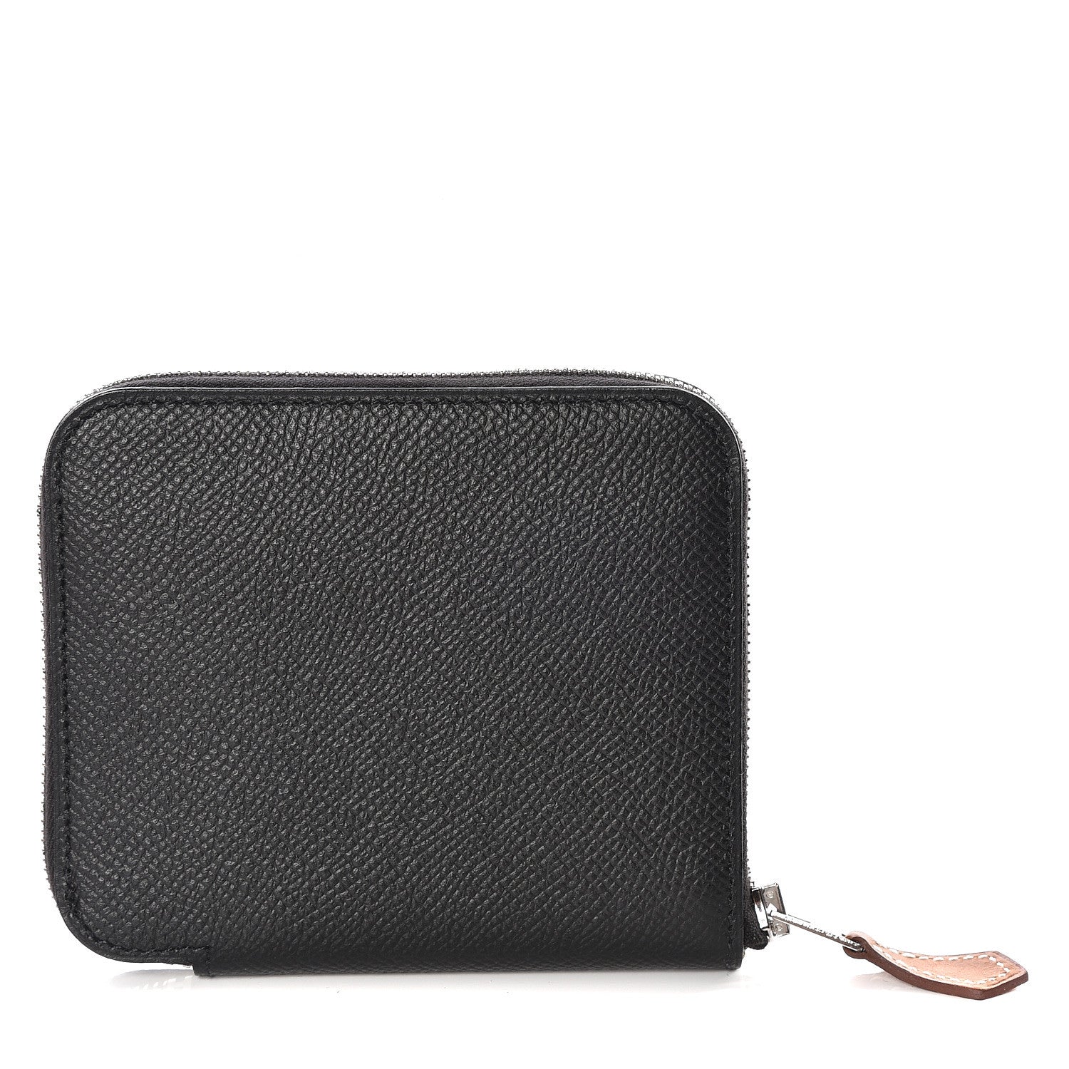 Hermes Epsom Silk'in Compact Wallet Black 1 of 8