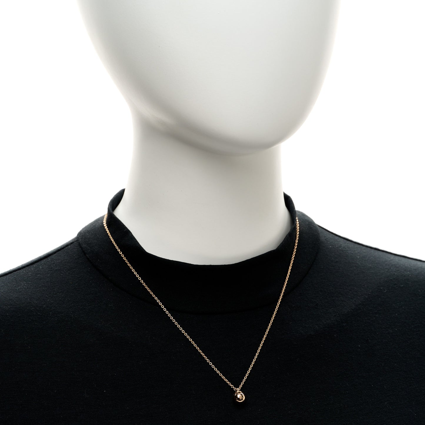 18K Rose Gold 8mm HardWear Ball Pendant Necklace