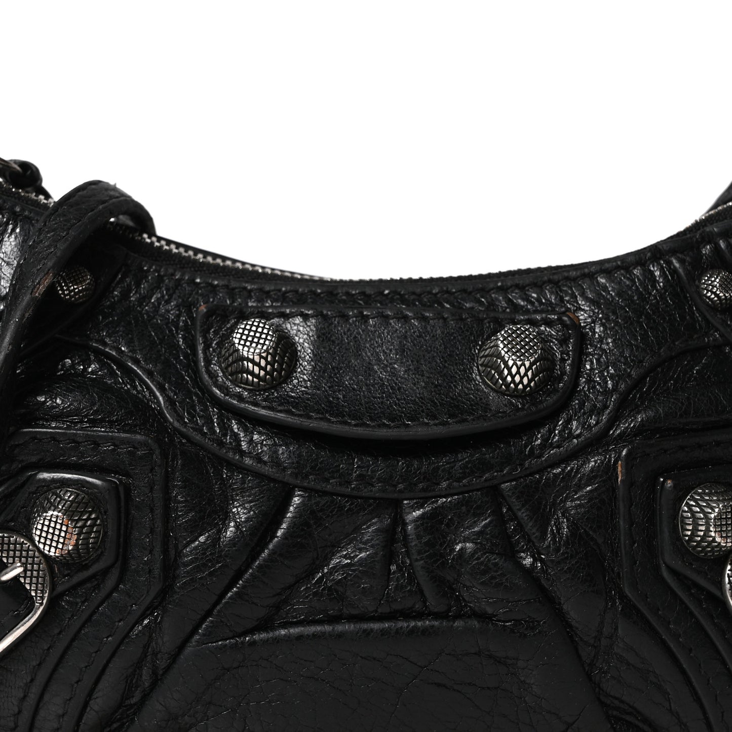 Agneau Arena Le Cagole Mini Purse With Chain Black