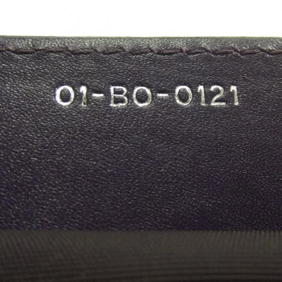 Coated Canvas Cannage Medium Panarea Tote Purple