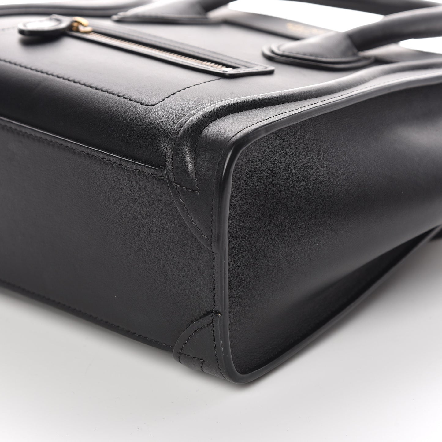 Smooth Calfskin Nano Luggage Black