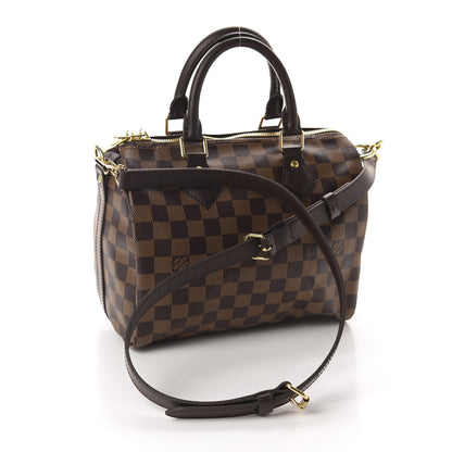 Louis Vuitton Damier Ebene Speedy Bandouliere 25 3 of 11