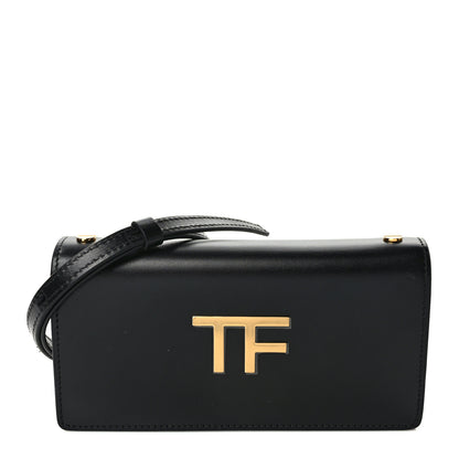 Tom Ford Palmellato Calfskin TF Mini Bag Black 1 of 8