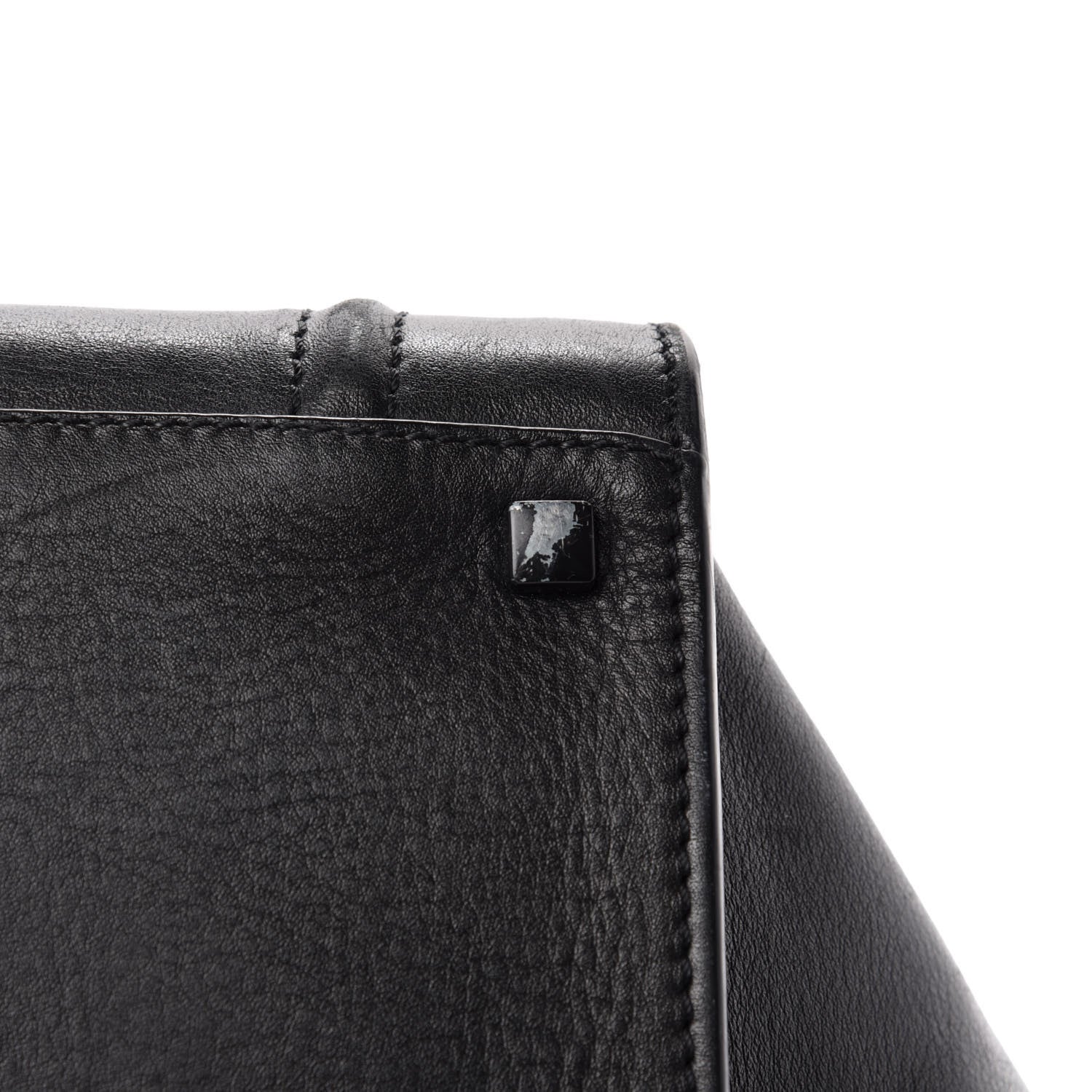 Celine Grained Calfskin Medium Phantom Luggage Black 9 of 18