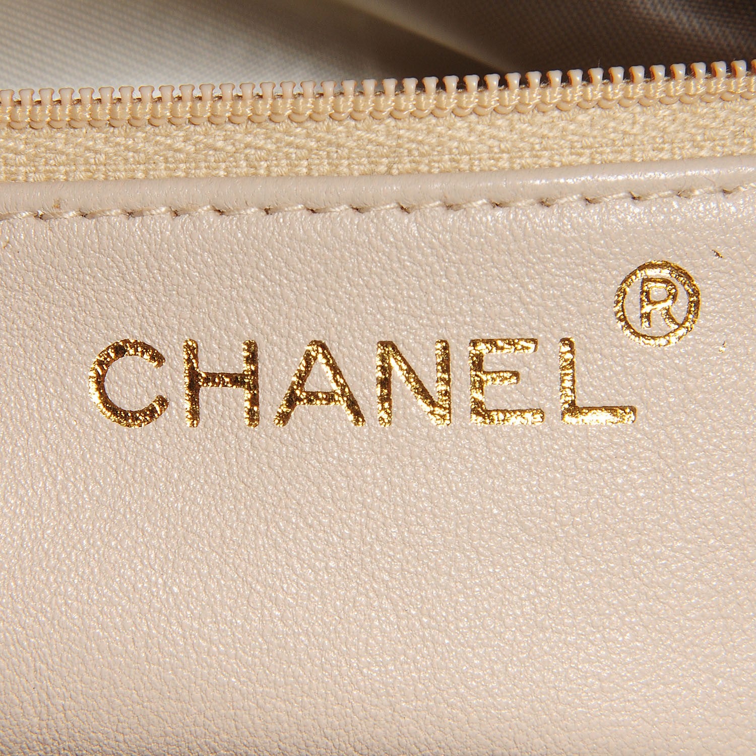 Chanel Lambskin Quilted Camera Case Beige Clair 6 of 9